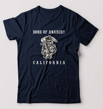 Load image into Gallery viewer, Sons of Anarchy T-Shirt for Men-Navy Blue-Ektarfa.online
