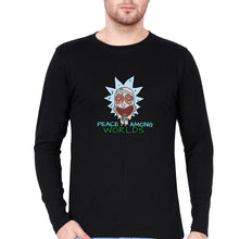 Load image into Gallery viewer, Rick and Morty Full Sleeves T-Shirt for Men-Black-Ektarfa.online
