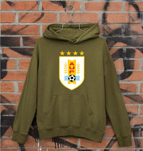 Load image into Gallery viewer, Uruguay Football Unisex Hoodie for Men/Women-Olive Green-Ektarfa.online

