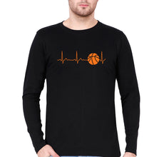 Load image into Gallery viewer, NBA Basketball Full Sleeves T-Shirt for Men-Black-Ektarfa.online
