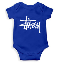 Load image into Gallery viewer, Stussy Kids Romper For Baby Boy/Girl-0-5 Months(18 Inches)-Royal Blue-Ektarfa.online
