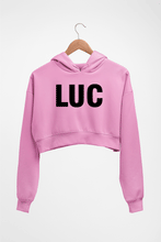 Load image into Gallery viewer, LUC Crop HOODIE FOR WOMEN-Light Baby Pink-Ektarfa.online
