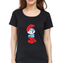 Load image into Gallery viewer, Papa Smurf T-Shirt for Women-Black-Ektarfa.online
