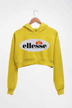 Load image into Gallery viewer, Ellesse Crop HOODIE FOR WOMEN-Mustard Yellow-Ektarfa.online
