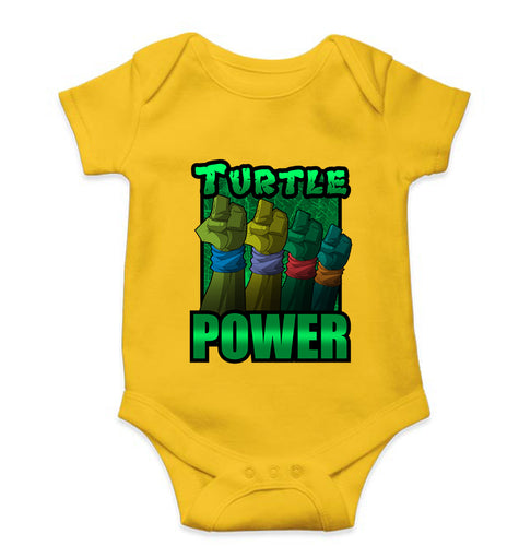 Ninja Turtles TMNT Kids Romper For Baby Boy/Girl-Yellow-Ektarfa.online