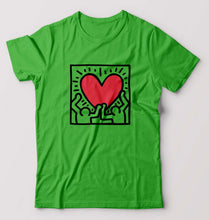 Load image into Gallery viewer, Keith Haring T-Shirt for Men-flag green-Ektarfa.online
