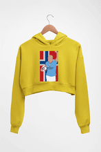 Load image into Gallery viewer, Erling Haaland Crop HOODIE FOR WOMEN-Mustard Yellow-Ektarfa.online
