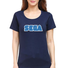 Load image into Gallery viewer, Sega T-Shirt for Women-Navy Blue-Ektarfa.online
