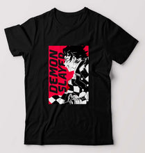 Load image into Gallery viewer, Demon Slayer T-Shirt for Men-Black-Ektarfa.online
