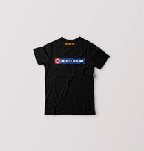 Load image into Gallery viewer, HDFC Bank Kids T-Shirt for Boy/Girl-Black-Ektarfa.online
