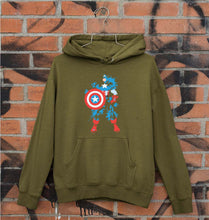 Load image into Gallery viewer, Captain America Superhero Unisex Hoodie for Men/Women-Olive Green-Ektarfa.online
