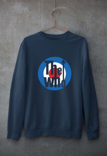 The Who Band Unisex Sweatshirt for Men/Women-Navy Blue-Ektarfa.online