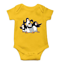 Load image into Gallery viewer, Penguins of Madagascar Kids Romper For Baby Boy/Girl-0-5 Months(18 Inches)-Yellow-Ektarfa.online
