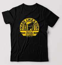 Load image into Gallery viewer, Royal Enfield T-Shirt for Men-Black-Ektarfa.online
