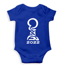 Load image into Gallery viewer, FIFA World Cup Qatar 2022 Kids Romper For Baby Boy/Girl-Royal Blue-Ektarfa.online
