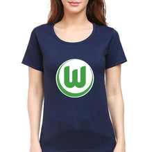 Load image into Gallery viewer, Wolfsburg T-Shirt for Women-Navy Blue-Ektarfa.online
