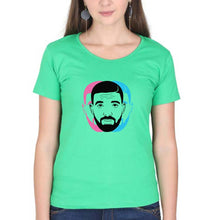 Load image into Gallery viewer, Drake T-Shirt for Women-Flag Green-Ektarfa.online

