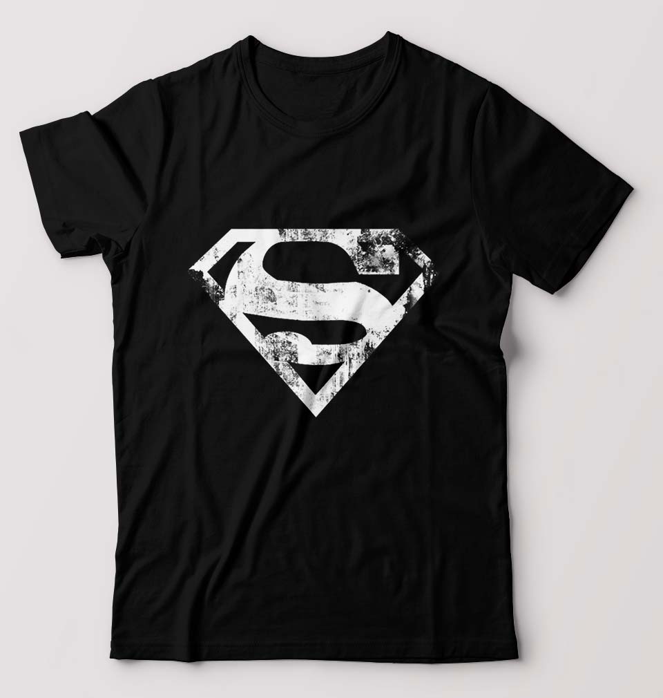 Superman Superhero T-Shirt for Men-Black-Ektarfa.online