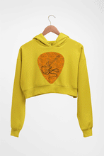 Load image into Gallery viewer, Guitar Crop HOODIE FOR WOMEN-Mustard Yellow-Ektarfa.online
