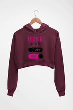 Load image into Gallery viewer, BLACKPINK Crop HOODIE FOR WOMEN-Maroon-Ektarfa.online
