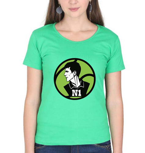 Novak Djokovic T-Shirt for Women-Flag Green-Ektarfa.online
