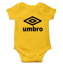 Load image into Gallery viewer, Umbro Kids Romper For Baby Boy/Girl-0-5 Months(18 Inches)-Yellow-Ektarfa.online
