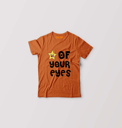 Star Of Your Eye Kids T-Shirt for Boy/Girl-Orange-Ektarfa.online