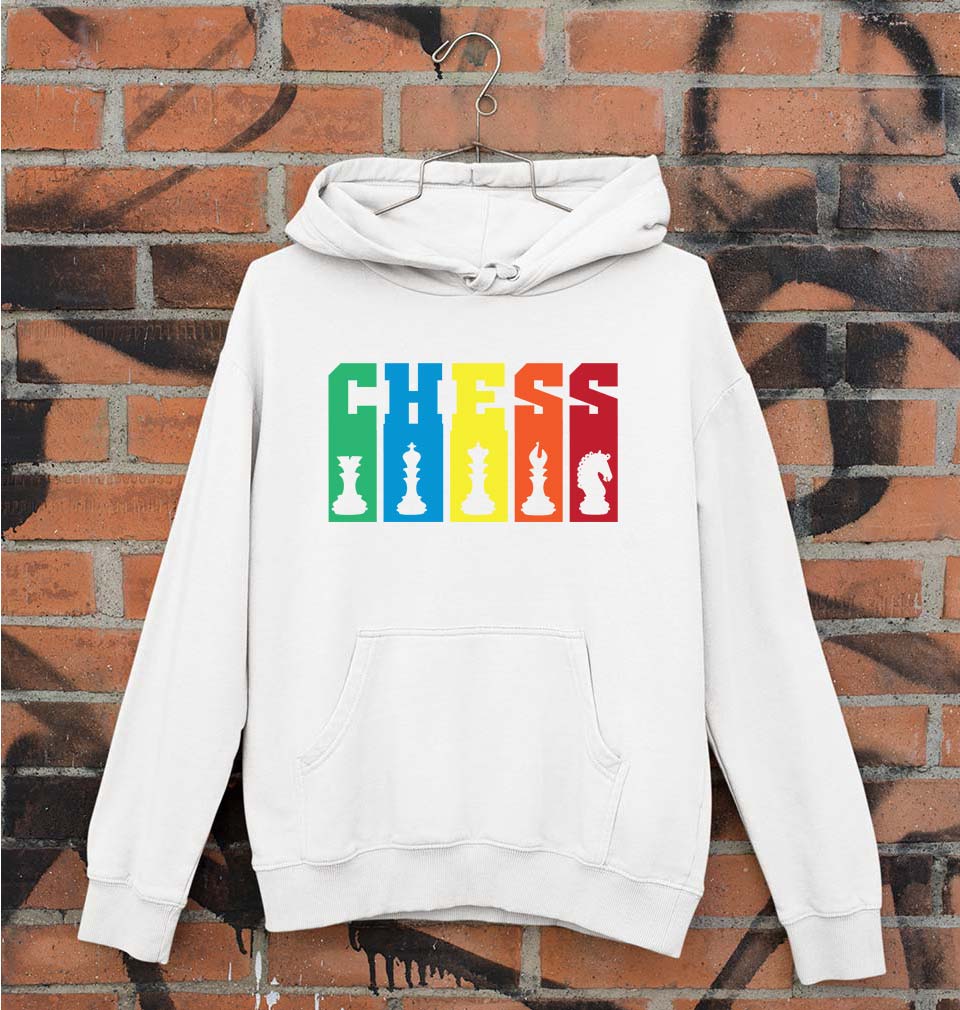 Chess Unisex Hoodie for Men/Women-White-Ektarfa.online