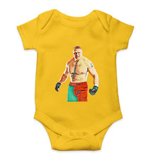 Load image into Gallery viewer, Brock Lesnar (WWE) Kids Romper For Baby Boy/Girl-Yellow-Ektarfa.online
