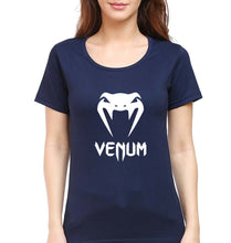 Load image into Gallery viewer, UFC Venum T-Shirt for Women-Navy Blue-Ektarfa.online
