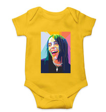 Load image into Gallery viewer, Billie Eilish Kids Romper For Baby Boy/Girl-Yellow-Ektarfa.online
