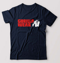 Load image into Gallery viewer, Gorilla Wear T-Shirt for Men-Navy Blue-Ektarfa.online
