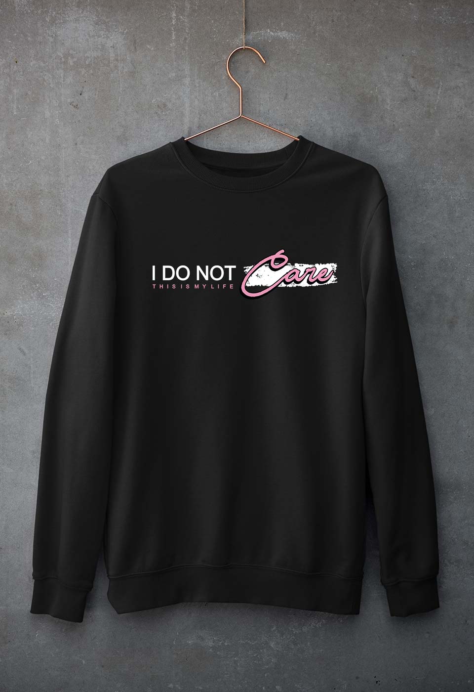 Gym My Life Unisex Sweatshirt for Men/Women-Black-Ektarfa.online