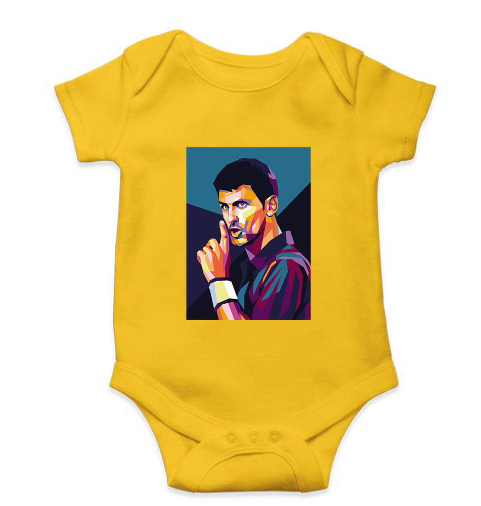 Novak Djokovic Tennis Kids Romper For Baby Boy/Girl