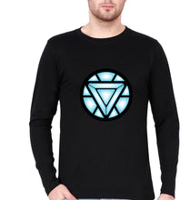 Load image into Gallery viewer, ARC REACTOR Iron Man Superhero Full Sleeves T-Shirt for Men-Black-Ektarfa.online
