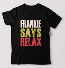 Load image into Gallery viewer, Frankie Says Relax Friends T-Shirt for Men-Black-Ektarfa.online

