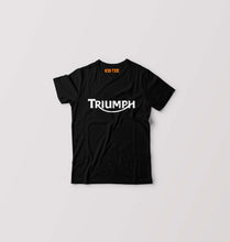 Load image into Gallery viewer, Triumph Kids T-Shirt for Boy/Girl-0-1 Year(20 Inches)-Black-Ektarfa.online
