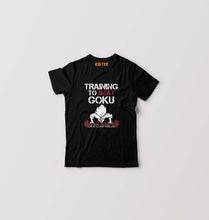 Load image into Gallery viewer, Goku Gym Kids T-Shirt for Boy/Girl-Black-Ektarfa.online

