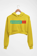 Load image into Gallery viewer, Premium Crop HOODIE FOR WOMEN-Mustard Yellow-Ektarfa.online
