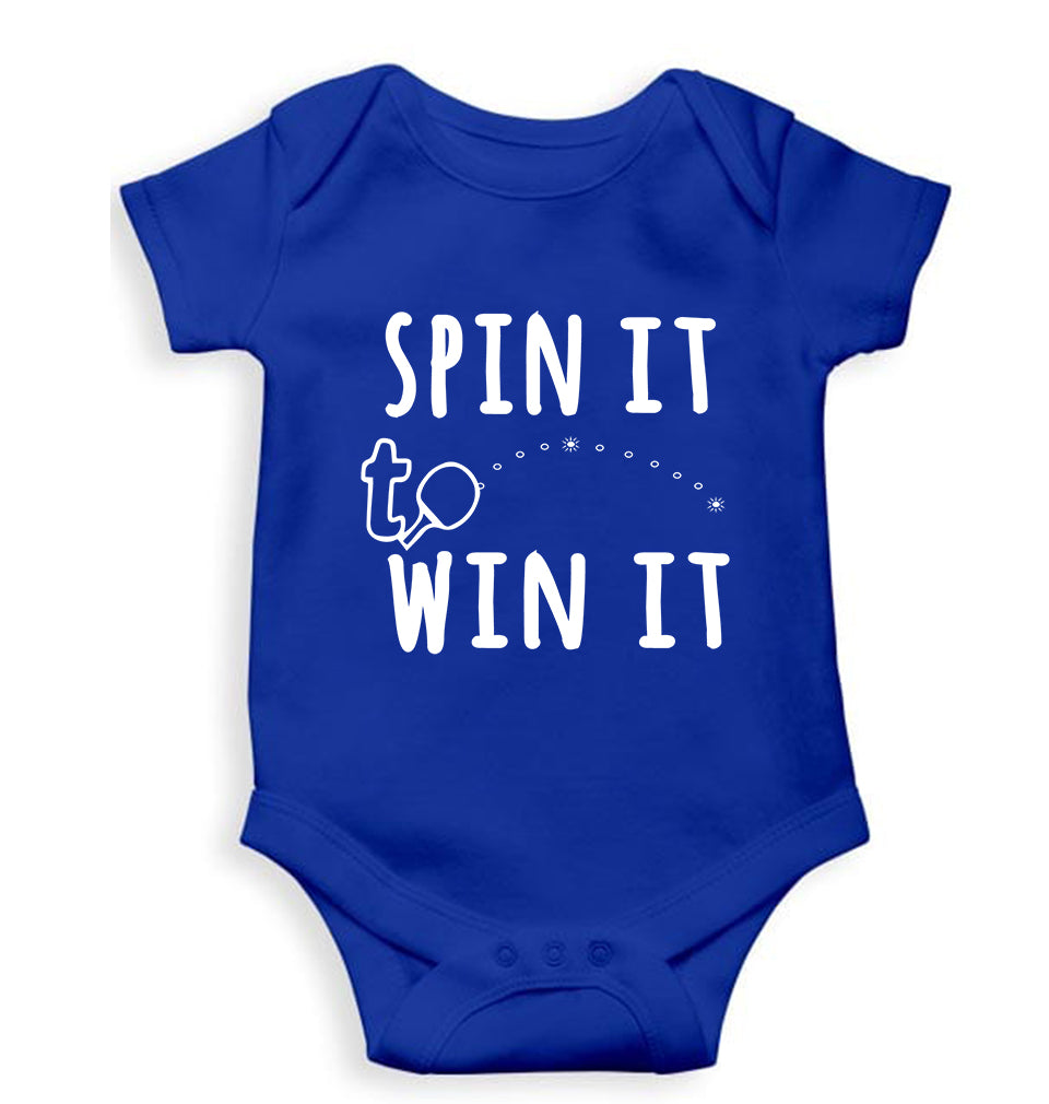 Table Tennie (TT) Kids Romper For Baby Boy/Girl-Royal Blue-Ektarfa.online