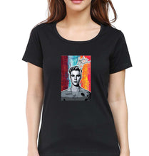 Load image into Gallery viewer, Justin Bieber T-Shirt for Women-Black-Ektarfa.online
