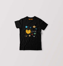 Load image into Gallery viewer, Solar System Kids T-Shirt for Boy/Girl-Black-Ektarfa.online
