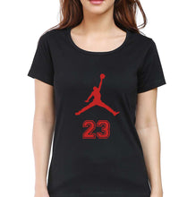 Load image into Gallery viewer, Michael Jordan T-Shirt for Women-Black-Ektarfa.online
