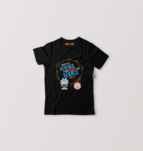 Load image into Gallery viewer, Rick and Morty Kids T-Shirt for Boy/Girl-Black-Ektarfa.online
