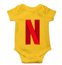 Load image into Gallery viewer, Netflix Kids Romper For Baby Boy/Girl-0-5 Months(18 Inches)-Yellow-Ektarfa.online
