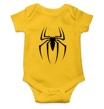 Load image into Gallery viewer, Spiderman Kids Romper For Baby Boy/Girl-0-5 Months(18 Inches)-Yellow-Ektarfa.online
