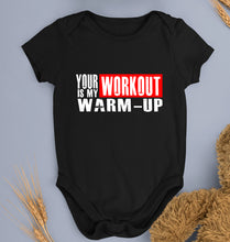 Load image into Gallery viewer, Gym Kids Romper For Baby Boy/Girl-Black-Ektarfa.online
