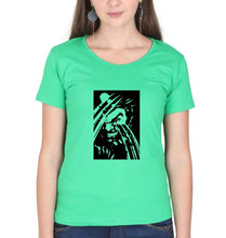 Load image into Gallery viewer, Wolverine T-Shirt for Women-Flag Green-Ektarfa.online
