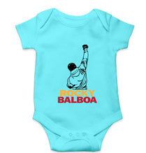 Load image into Gallery viewer, Rocky Balboa Kids Romper For Baby Boy/Girl-0-5 Months(18 Inches)-Sky Blue-Ektarfa.online
