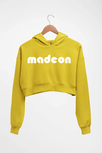 Load image into Gallery viewer, Madeon Crop HOODIE FOR WOMEN-Mustard Yellow-Ektarfa.online
